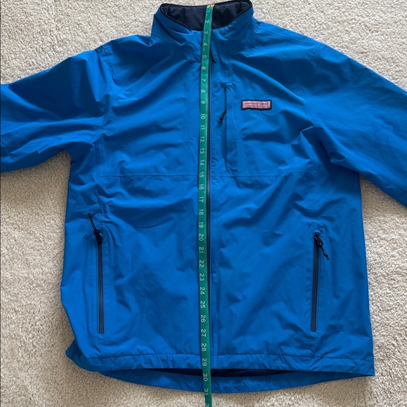Vineyard Vines Men's Regatta Windbreaker Jacket Spinnaker Blue Size Medium - Picture 15 of 16